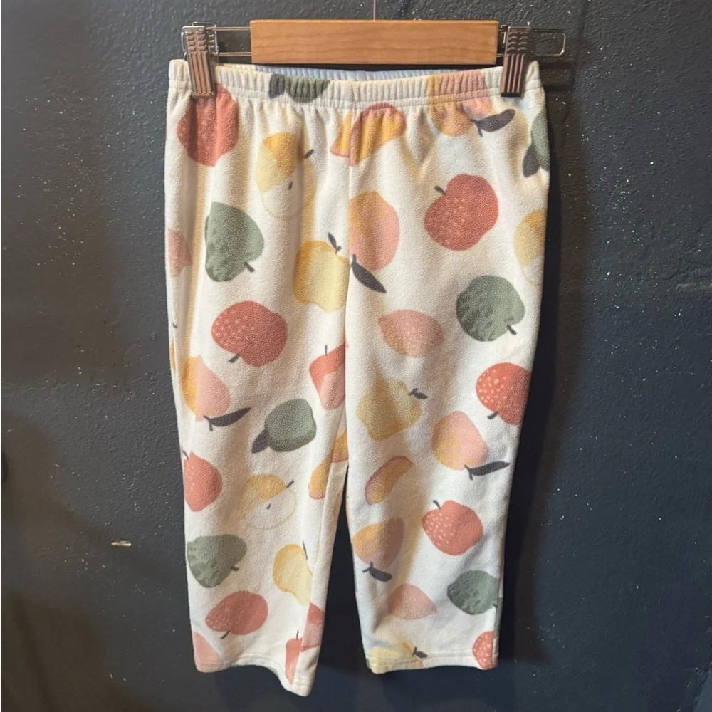 Carter's Yellow Pajama Set with Fruit Design Size 5T